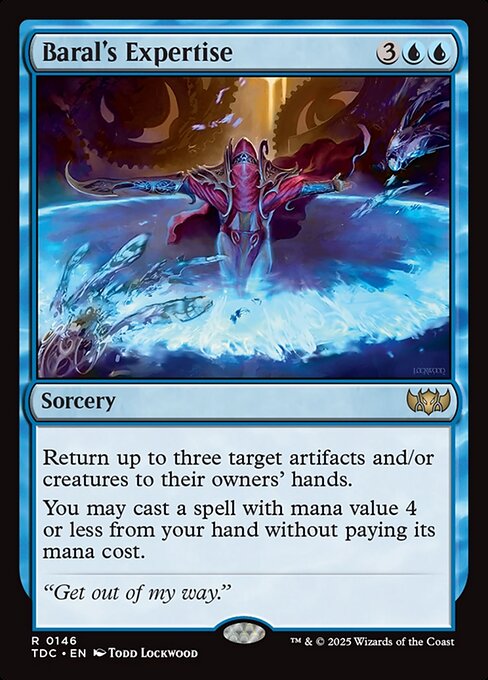 Baral's Expertise - Tarkir: Dragonstorm Commander #146