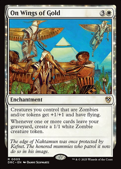 On Wings of Gold - Aetherdrift Commander #5