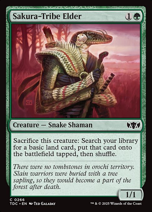 Sakura-Tribe Elder - Tarkir: Dragonstorm Commander #266