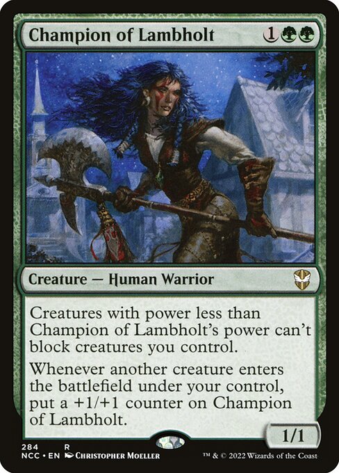 Champion of Lambholt - New Capenna Commander #284