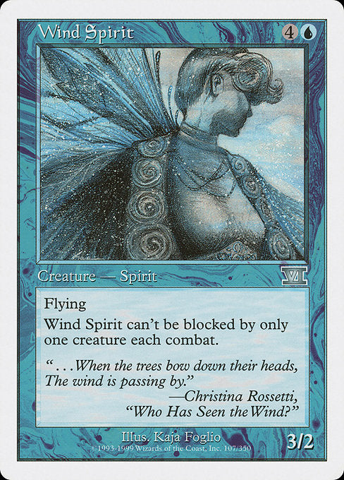 Wind Spirit - Classic Sixth Edition: - 107 - Heavily Played