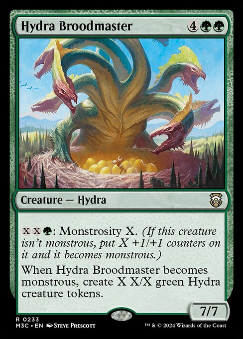 Hydra Broodmaster - Modern Horizons 3 Commander #233