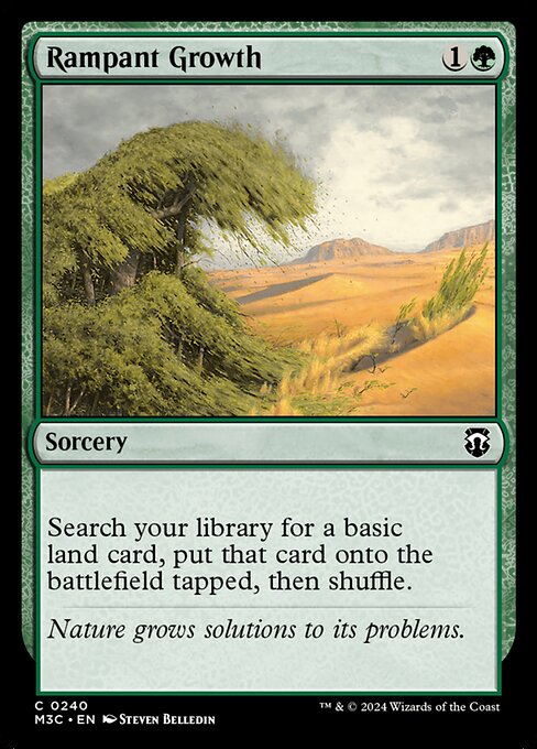 Rampant Growth - Modern Horizons 3 Commander #240
