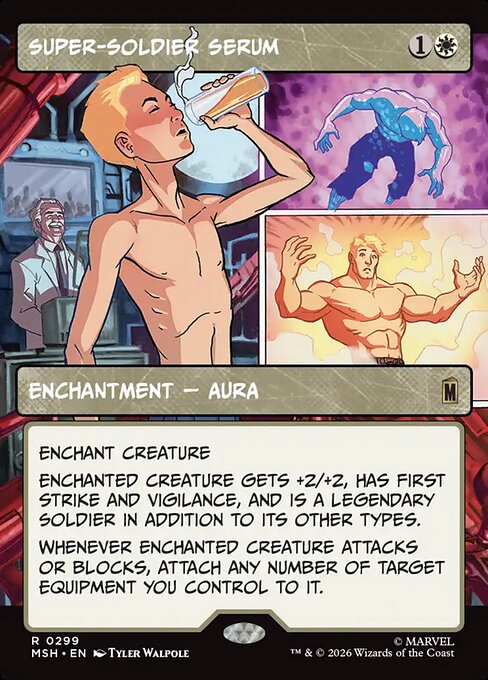 Super-Soldier Serum (Borderless) - Marvel Super Heroes #299