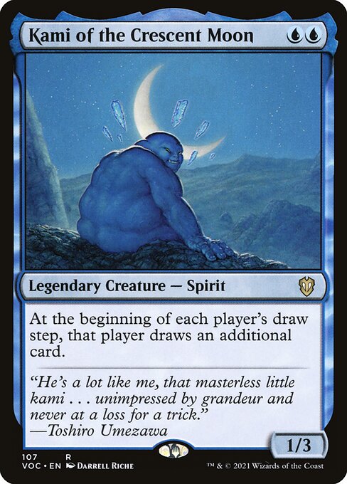 Kami of the Crescent Moon - Crimson Vow Commander #107