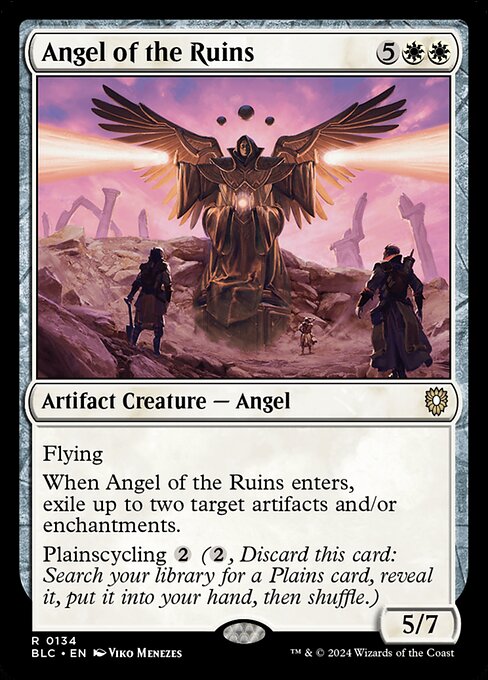 Angel of the Ruins - Bloomburrow Commander #134