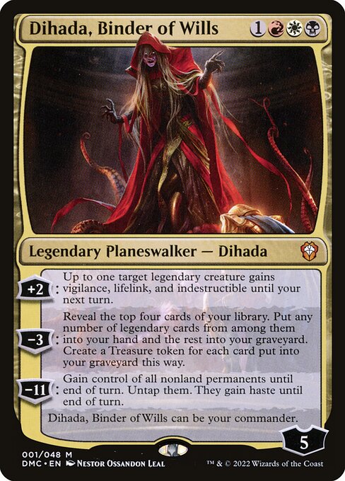 Dihada, Binder of Wills - Dominaria United Commander #1