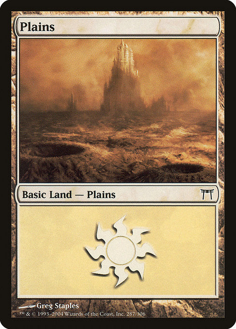 Plains (287) - Champions of Kamigawa #287