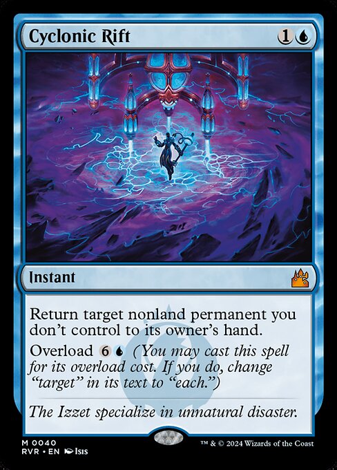 Cyclonic Rift - Ravnica Remastered #40