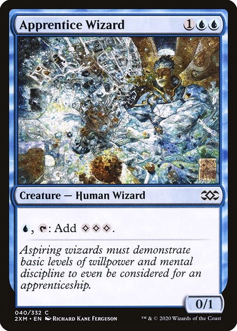 Apprentice Wizard - Double Masters #40
