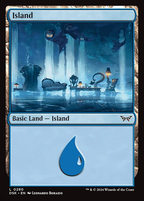 Island (0280) - Duskmourn: House of Horror #280