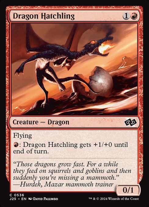 Dragon Hatchling - Foundations Jumpstart #536