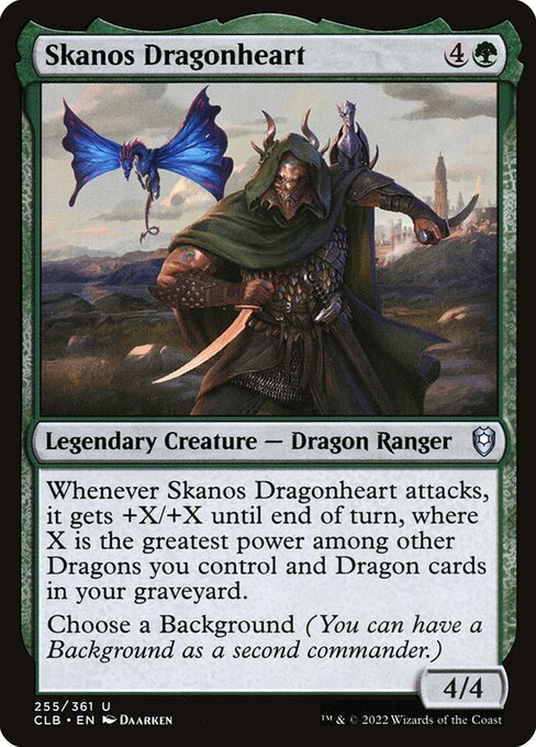 Skanos Dragonheart - Commander Legends: Battle for Baldur's Gate #255