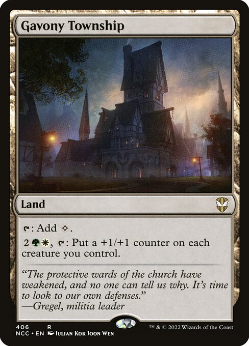 Gavony Township - New Capenna Commander #406