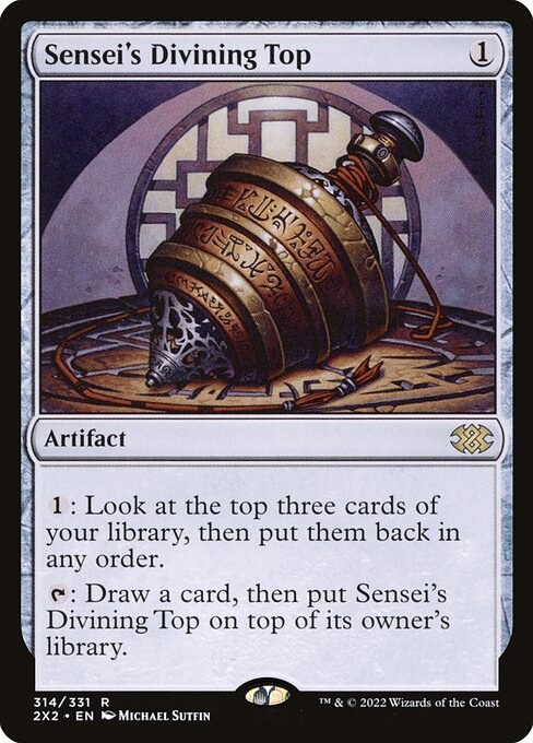 Sensei's Divining Top - Double Masters 2022 #314