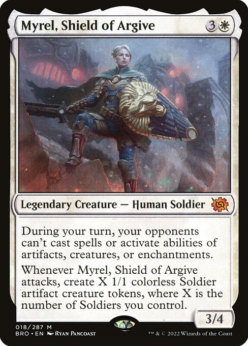 Myrel, Shield of Argive - The Brothers' War #18