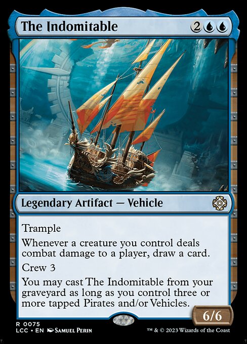 The Indomitable - The Lost Caverns of Ixalan Commander #75