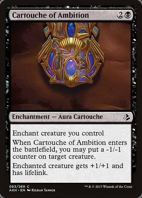 Cartouche of Ambition - Amonkhet #83