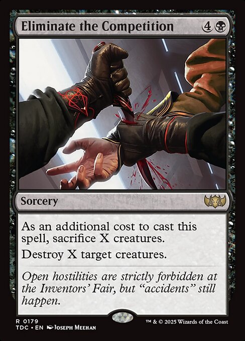 Eliminate the Competition - Tarkir: Dragonstorm Commander #179