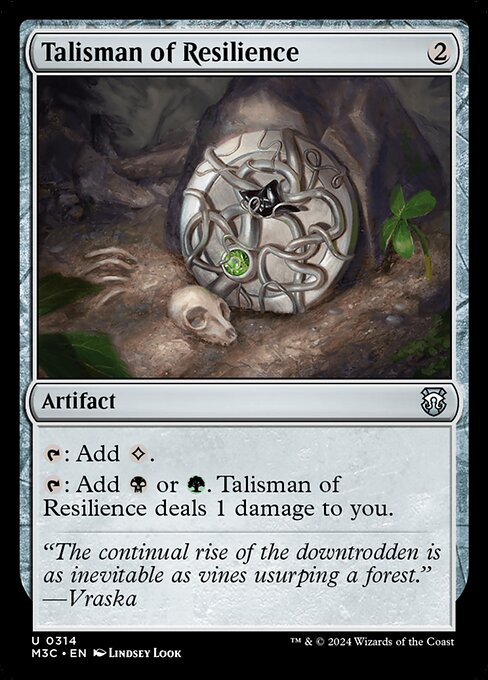 Talisman of Resilience - Modern Horizons 3 Commander #314