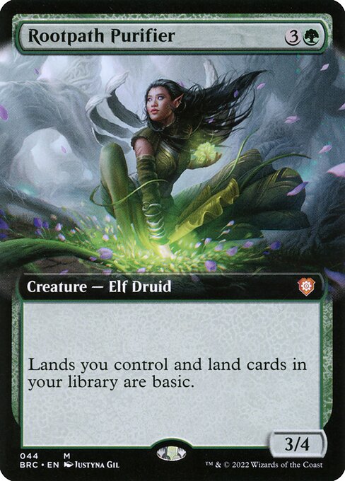 Rootpath Purifier (Extended Art) - The Brothers' War Commander #44