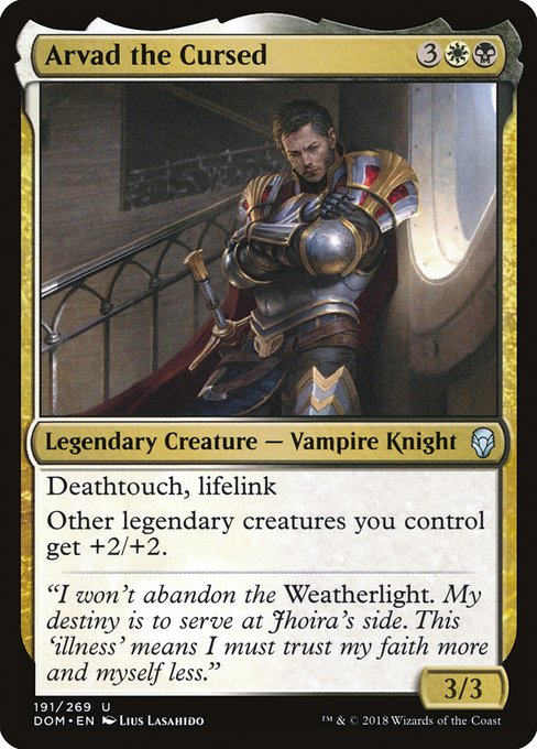 Arvad the Cursed - Dominaria #191