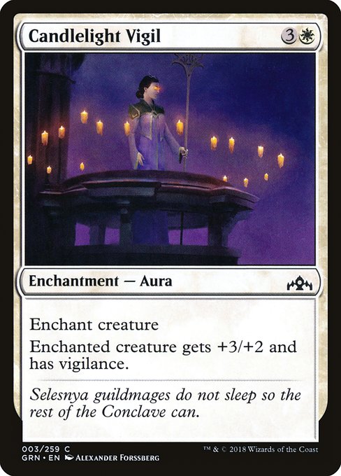 Candlelight Vigil - Guilds of Ravnica #3