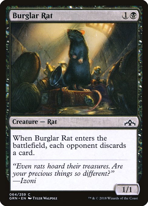 Burglar Rat - Guilds of Ravnica #64