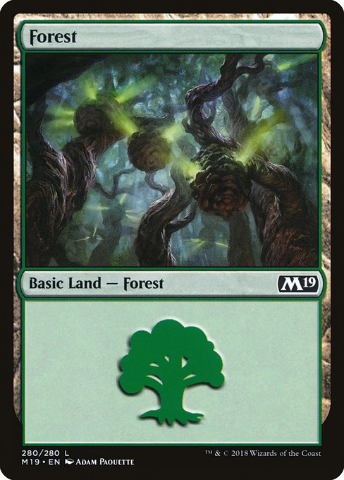 Forest (280) - Core Set 2019 #280