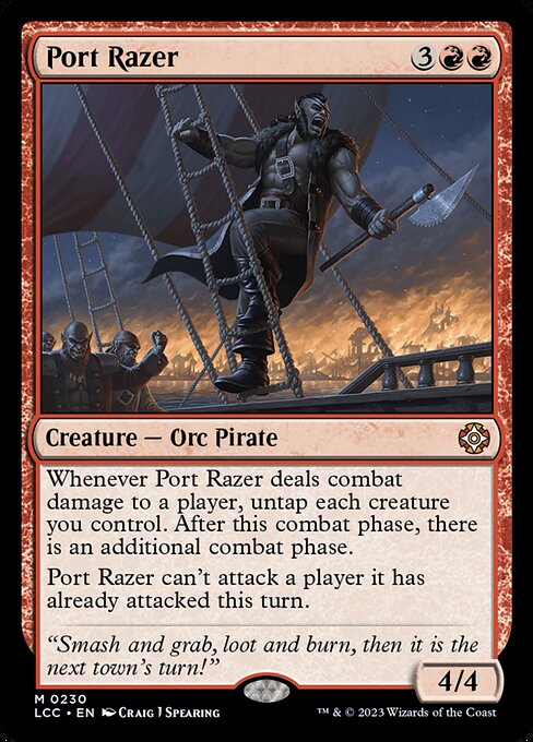 Port Razer - The Lost Caverns of Ixalan Commander #230