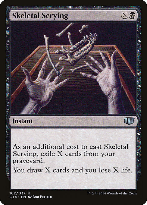 Skeletal Scrying - Commander 2014 #162