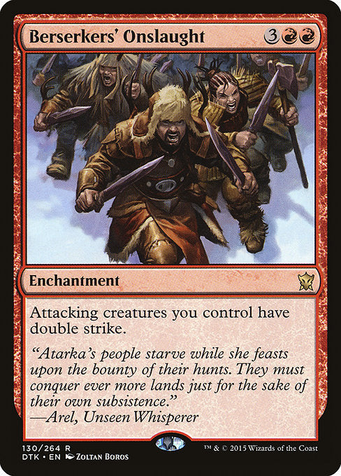 Berserkers' Onslaught - Dragons of Tarkir #130