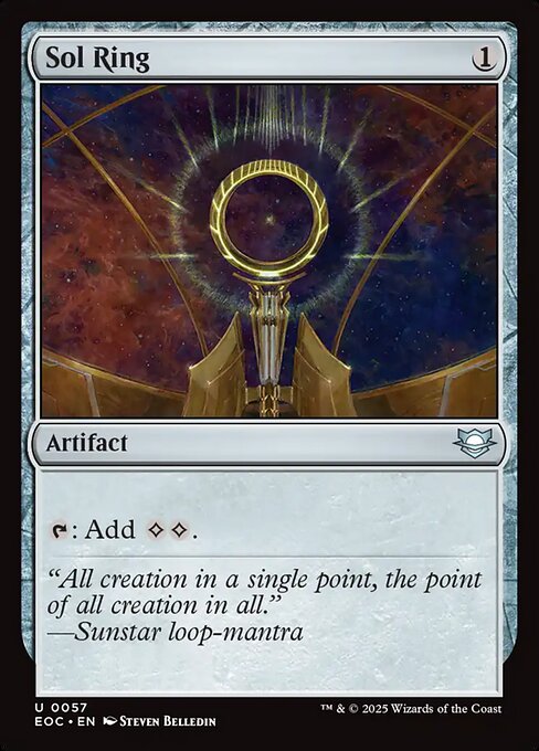Sol Ring - Edge of Eternities Commander #57