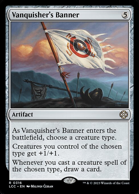 Vanquisher's Banner - The Lost Caverns of Ixalan Commander #316