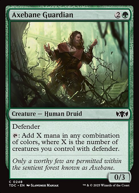 Axebane Guardian - Tarkir: Dragonstorm Commander #248