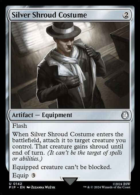 Silver Shroud Costume - Fallout #142