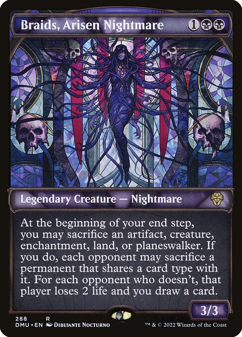 Braids, Arisen Nightmare (Showcase) - Dominaria United #288