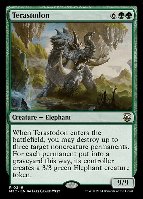 Terastodon - Modern Horizons 3 Commander #249