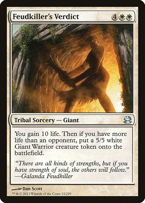 Feudkiller's Verdict - Modern Masters #15