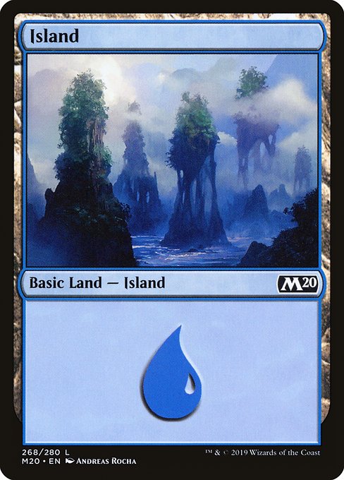 Island (268) - Core Set 2020 #268