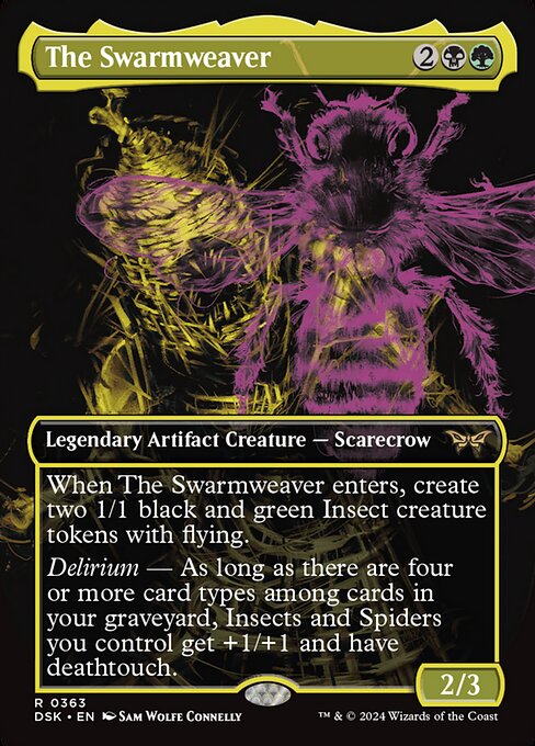 The Swarmweaver (Showcase) - Duskmourn: House of Horror #363