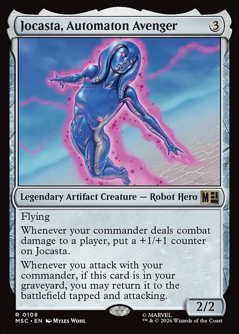 Jocasta, Automaton Avenger - Marvel Super Heroes Commander #108