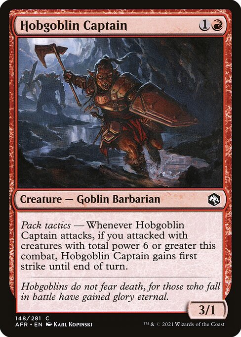 Hobgoblin Captain - Adventures in the Forgotten Realms #148