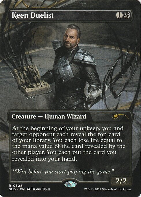 Keen Duelist (Rainbow Foil) - Secret Lair Drop #828