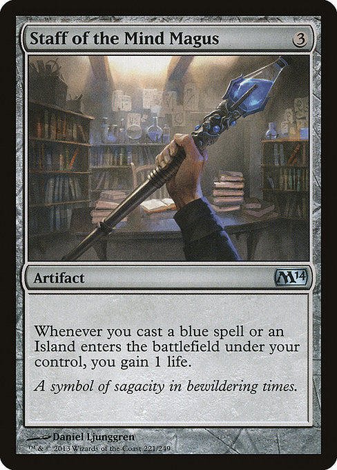 Staff of the Mind Magus - Magic 2014 #221