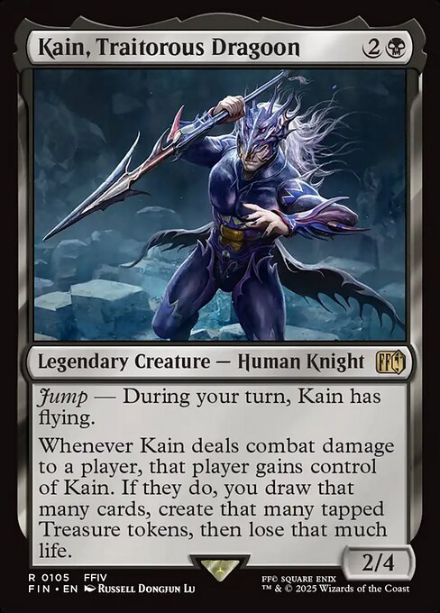 Kain, Traitorous Dragoon - Final Fantasy #105