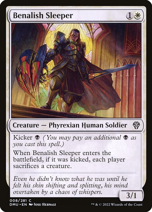 Benalish Sleeper - Dominaria United #8