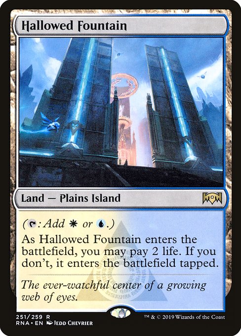 Hallowed Fountain - Ravnica Allegiance #251