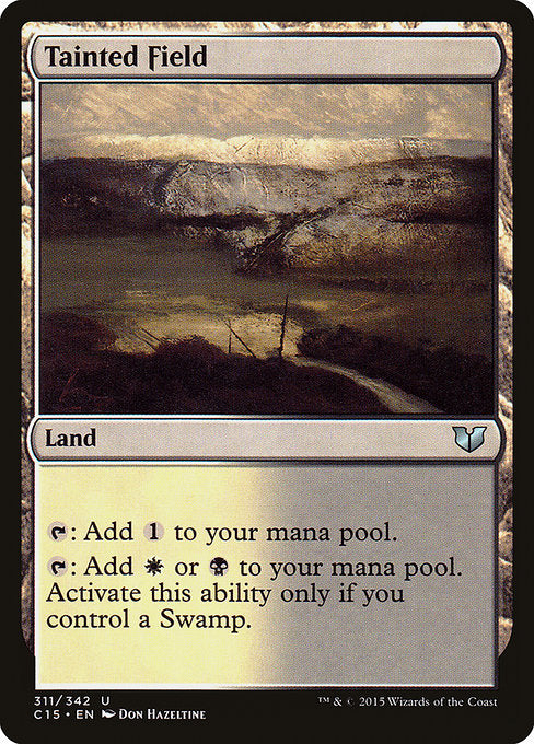 Tainted Field - Commander 2015 #311