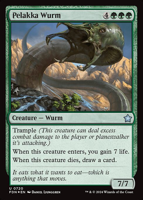 Pelakka Wurm - Foundations #720